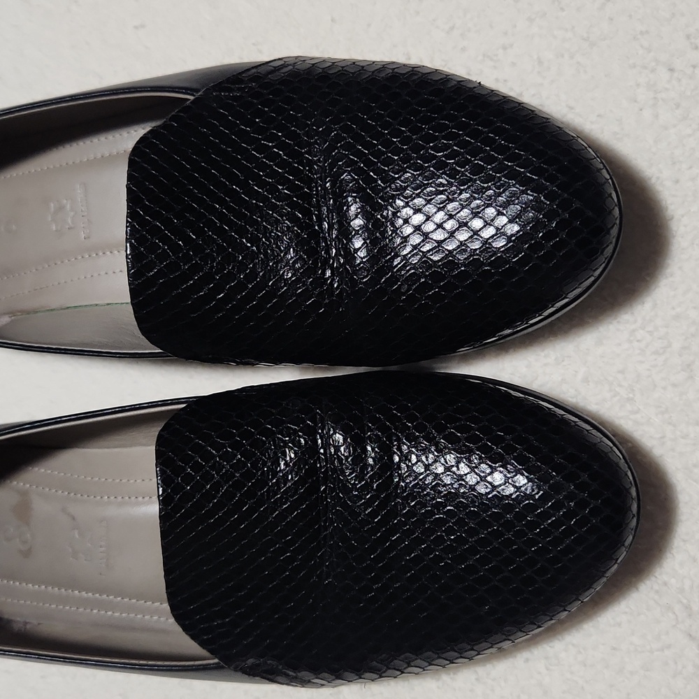 ECCO  WOMEN'S BLACK LOAFERS SIZE 39. - Picture 10 of 14